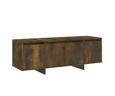 TV staliukas Televizoriaus spintelė, dūminio ąžuolo, 120x30x40,5cm, mediena