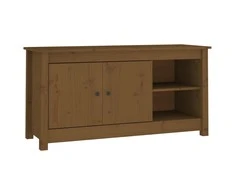 TV staliukas Televizoriaus spintelė, medaus ruda, 103x36,5x52cm, pušis