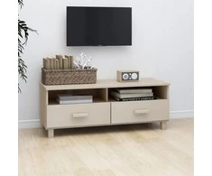 TV staliukas Televizoriaus spintelė HAMAR, medaus ruda, 106x40x40cm, pušis