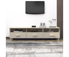 TV staliukas Televizoriaus spintelė HAMAR, medaus ruda, 158x40x40cm, pušis
