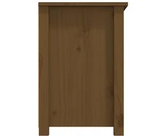 TV staliukas Televizoriaus spintelė, medaus ruda, 79x35x52cm, pušies masyvas