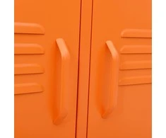 TV staliukas Televizoriaus spintelė, oranžinė, 105x35x50cm, plienas