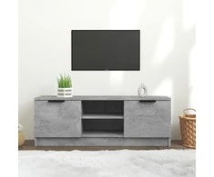 TV staliukas Televizoriaus spintelė, betono pilka, 102x35x36,5cm, mediena