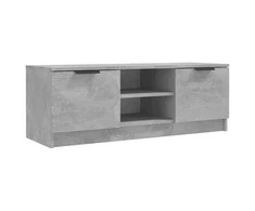 TV staliukas Televizoriaus spintelė, betono pilka, 102x35x36,5cm, mediena