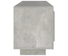 TV staliukas Televizoriaus spintelė, betono pilka, 102x35x45cm, mediena