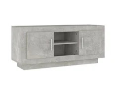 TV staliukas Televizoriaus spintelė, betono pilka, 102x35x45cm, mediena