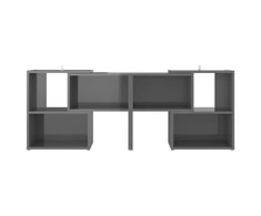 TV staliukas Televizoriaus spintelė, pilka, 104x30x52cm, apdirbta mediena