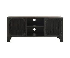 TV staliukas Televizoriaus spintelė, pilka, 105x36x47cm, metalas ir MDF