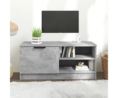 TV staliukas Televizoriaus spintelė, pilka, 80x35x36,5cm, apdirbta mediena