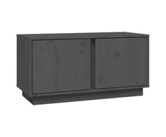 TV staliukas Televizoriaus spintelė, pilka, 80x35x40,5cm, pušies masyvas