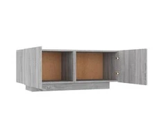 TV staliukas Televizoriaus spintelė, pilka ąžuolo, 100x35x40cm, mediena