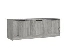 TV staliukas Televizoriaus spintelė, pilka ąžuolo, 102x35x36,5cm, mediena