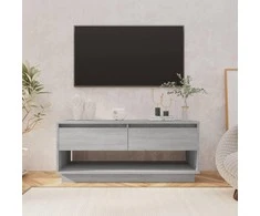 TV staliukas Televizoriaus spintelė, pilka ąžuolo, 102x41x44cm, mediena