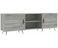 TV staliukas Televizoriaus spintelė, pilka ąžuolo, 150x30x50cm, mediena