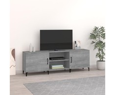 TV staliukas Televizoriaus spintelė, pilka ąžuolo, 150x30x50cm, mediena
