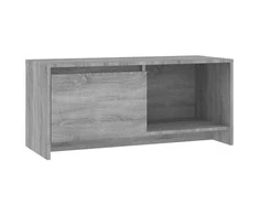 TV staliukas Televizoriaus spintelė, pilkos ąžuolo spalvos, 90x35x40cm, MDP