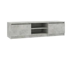 TV staliukas Televizoriaus spintelė, betono, 140x40x35,5cm, apdirbta mediena