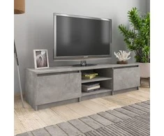 TV staliukas Televizoriaus spintelė, betono, 140x40x35,5cm, apdirbta mediena