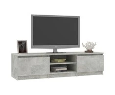 TV staliukas Televizoriaus spintelė, betono, 140x40x35,5cm, apdirbta mediena