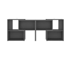 TV staliukas Televizoriaus spintelė, pilka, 104x30x52cm, apdirbta mediena