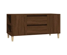TV staliukas Televizoriaus spintelė, ruda ąžuolo, 102x44,5x50cm, mediena