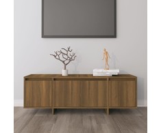 TV staliukas Televizoriaus spintelė, ruda ąžuolo, 120x30x40,5cm, mediena