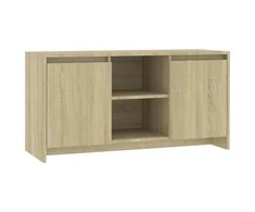 TV staliukas Televizoriaus spintelė, ąžuolo, 102x37,5x52,5cm, mediena