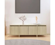 TV staliukas Televizoriaus spintelė, ąžuolo, 120x30x40,5cm, apdirbta mediena