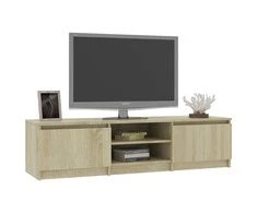 TV staliukas Televizoriaus spintelė, ąžuolo, 140x40x35,5cm, apdirbta mediena