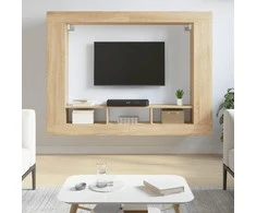 TV staliukas Televizoriaus spintelė, sonoma ąžuolo, 152x22x113cm, mediena