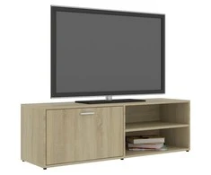 TV staliukas Televizoriaus spintelė, ąžuolo, 120x34x37cm, apdirbta mediena