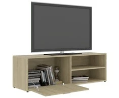 TV staliukas Televizoriaus spintelė, ąžuolo, 120x34x37cm, apdirbta mediena
