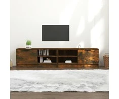 TV staliukas Televizoriaus spintelės, 2vnt., ąžuolo, 80x35x36,5cm, mediena