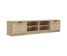 TV staliukas Televizoriaus spintelės, 2vnt., ąžuolo, 80x35x36,5cm, mediena