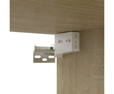 TV staliukas Televizoriaus spintelės, 4vnt., ąžuolo, 80x30x30cm, mediena
