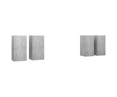 Televizoriaus spintelės, 4vnt., pilkos, 30,5x30x60cm, MDP