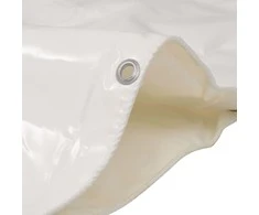 Tentas, 650g/m², 2x3m, baltas