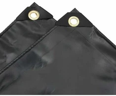 Tentas, antracito spalvos, 4x7m, 600g/m²