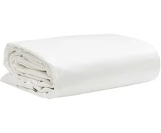 Tentas, baltos spalvos, 3x6m, 650g/m²