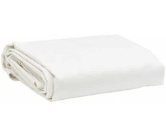 Tentas, baltos spalvos, 5x6m, 650g/m²