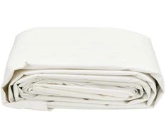 Tentas, baltos spalvos, 5x7m, 650g/m²