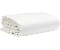 Tentas, baltos spalvos, 5x7m, 650g/m²