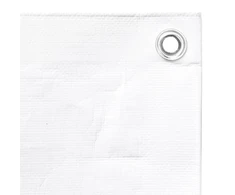 Tentas, baltos spalvos, 6x12m, 260g/m²