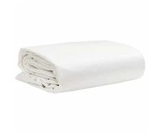 Tentas, baltos spalvos, 6x8m, 650g/m²