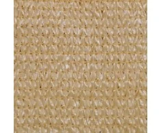 Tentas, HDPE, Kvadratinis, 3,6 x 3,6 m, Smėlio Spalvos