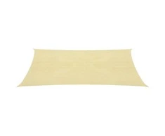 Tentas, HDPE, Stačiakampis, 2x4 m, Smėlio Spalvos