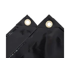 Tentas, juodos spalvos, 3x3m, 650g/m²