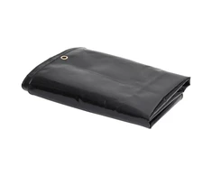 Tentas, juodos spalvos, 4x4m, 650g/m²