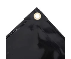 Tentas, juodos spalvos, 4x5m, 650g/m²