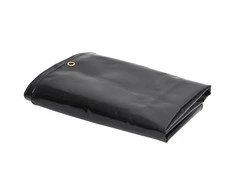 Tentas, juodos spalvos, 5x6m, 650g/m²